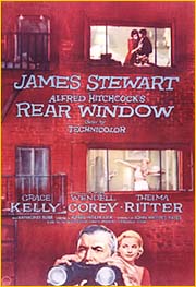 Rear Window, Hitchcock Movie Poster
